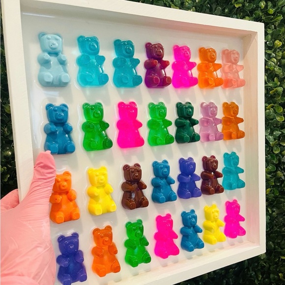 Some Bear Over the Rainbow; Gummy Bear Wall Art - Picture 3 of 4